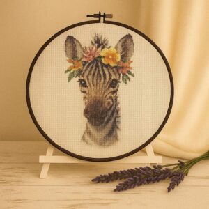 Baby Zebra Cross Stitch Kit