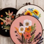 Floral Embroidery Kit