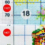 Blue Tulips Cross Stitch Kit