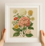 Floral Cross Stitch Kit