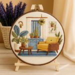 Cozy Living Room Embroidery Starter Kit