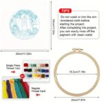 Blossom Tree Floral Embroidery Kit