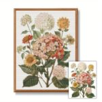 Floral Cross Stitch Kit
