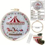 Vintage Carousel Embroidery Kit