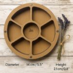 Floral Wooden Embroidery Set