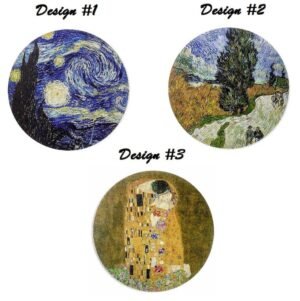 Van Gogh Wooden Thread Organizer Box