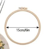 Floral Window Scene Embroidery Kit