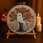 Halloween Ghost Embroidery Kit