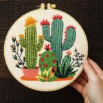 Cactus Embroidery Kit