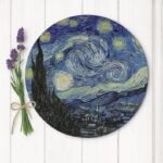 Van Gogh Wooden Thread Organizer Box