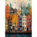 Autumn Cottage Cross Stitch Kit