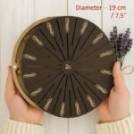 Elegant Wooden Floss Storage Box