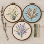 Floral Embroidery Kit