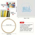 Paris Cityscape Hand Embroidery Kit