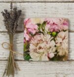 Floral Wooden Thread Organizer Box