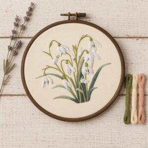 Floral Embroidery Kit