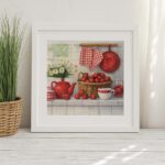 Strawberry Still Life Cross Stitch Kit