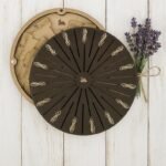 Elegant Wooden Floss Storage Box