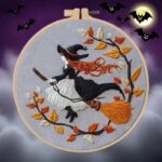 Witch Embroidery Kit