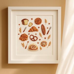 Bakery Hand Embroidery Kit