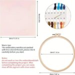 Bee & Wildflowers Embroidery Kit for Beginners