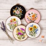Floral Embroidery Kit