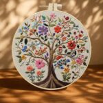 Flower Tree Embroidery Kit