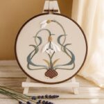 Snowdrop Embroidery Kit for Beginners