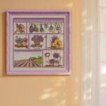 Lavender Field Cross Stitch Kit