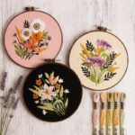 Floral Embroidery Kit