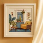 Cozy Living Room Embroidery Starter Kit