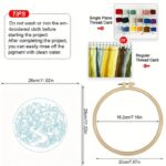 Cottage Landscape Embroidery Kit