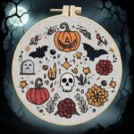 Halloween Hand Embroidery Kit