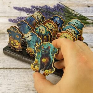 Halloween Wooden Thread Bobbins