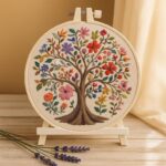 Flower Tree Embroidery Kit