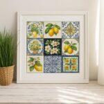 Mediterranean Lemon Cross Stitch Kit