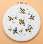 Bee & Daisy Hand Embroidery Kit