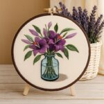 Lily Bouquet Embroidery Kit