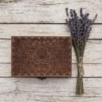 Floral Wooden Embroidery Organizer Box