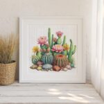 Cactus Cross Stitch Kit