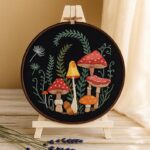 Mushroom Embroidery Kit