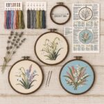 Floral Embroidery Kit