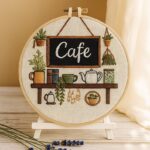 Cozy Café Embroidery Kit