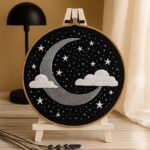 Moon and Stars Embroidery Kit