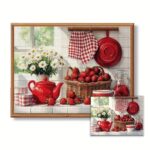 Strawberry Still Life Cross Stitch Kit