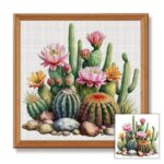 Cactus Cross Stitch Kit
