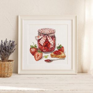 Strawberry Jam Cross Stitch Kit