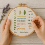 Canvas Embroidery Stitch Book Kit