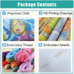 Skeleton Couple Cross Stitch Kit with Dog