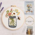 Bee & Wildflower Embroidery Kit